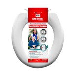 Assistência Técnica e Garantia do produto Assento Sanitario Oval para Cadeira de Banho Mebuki – Fechado 3cm