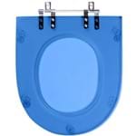 Assistência Técnica e Garantia do produto Assento Sanitario Poliester Belle Epoq Azul Translucid para Louça Deca