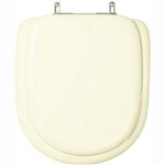 Assistência Técnica e Garantia do produto Assento Sanitário (tampa de Vaso) Almofadado Smart Bege Claro para Bacia Celite