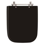 Assistência Técnica e Garantia do produto Assento Sanitário Tivoli Premium Ebony (Preto) para Louça Ideal Standard