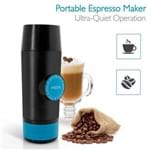 Assistência Técnica e Garantia do produto Atualizado Portable Electric Espresso, 2 em 1 Cápsula Opção Espresso & Moedor Fácil Recarregável Tan
