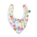 Assistência Técnica e Garantia do produto Babador Bandana Monstros Branco - Multikids