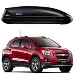 Assistência Técnica e Garantia do produto Bagageiro de Teto Thule Pacific 200 6312 410 Litros Preto Chevrolet Tracker