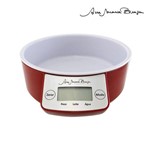 Assistência Técnica e Garantia do produto Balança de Cozinha Digital 5kg Vermelha - Ana Maria Braga