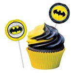 Assistência Técnica e Garantia do produto Bandeirinha Pick Batman Geek 8uni - Festcolor