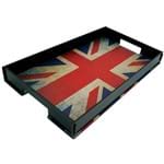 Assistência Técnica e Garantia do produto Bandeja Decorativa Retangular Bandeira Reino Unido Kanvas - Alves e Capellari