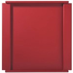 Assistência Técnica e Garantia do produto Bandeja Quadrada Tramontina Design Collection Vermelho 400x400mm