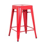 Assistência Técnica e Garantia do produto Banqueta Iron Tolix 61cm - Vermelho