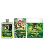 Assistência Técnica e Garantia do produto Barba Forte Shampoo em Barra Junlge 130g + Shaving Gel Jungle 500g + Loção Pós Barba 100ml