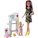 Assistência Técnica e Garantia do produto Barbie Babysitter Banheiro com o Bebê - Mattel