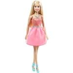 Assistência Técnica e Garantia do produto Barbie Básica Glitz Vestido Rosa - Mattel