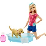 Assistência Técnica e Garantia do produto Barbie Família Cachorrinho Banho - Mattel