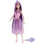 Assistência Técnica e Garantia do produto Barbie Princesa Cabelos Longos Roxo - Mattel