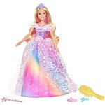 Assistência Técnica e Garantia do produto Barbie Princesa Vestido Brilhante Gfr45 - Mattel