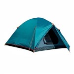 Assistência Técnica e Garantia do produto Barraca Grande Praia Camping Impermeável Ntk Colorado 5/6 Pessoas com Avanço Frontal e Coluna D'água de 2500mm Nautika