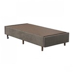 Assistência Técnica e Garantia do produto Base Box Bipartido 37cmx96cmx203cm Versátil Star Box Móveis Suede Capuccino