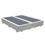 Assistência Técnica e Garantia do produto Base de Cama Box Bipartido Queen 79x198 Bege Courino