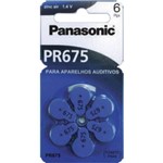 Assistência Técnica e Garantia do produto Bateria Panasonic Auditiva Zinc-Air PR675 / PR-675