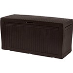 Assistência Técnica e Garantia do produto Baú Comfy Deck Box 710219– Keter - Marrom