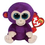 Assistência Técnica e Garantia do produto Beanie Boos Coleção Pelúcia Boos Ty Grapes o Macaco 16cm
