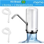 Assistência Técnica e Garantia do produto Bebedouro Bomba Elétrica e Sem Fio para Galão de Água Momo Lifestyle Kit Brasil com 1 Mangueira Extra