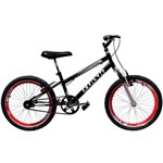 Assistência Técnica e Garantia do produto Bicicleta Aro 20 Garra Flash BMX Suspensão V-Break Preta