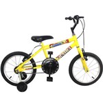 Assistência Técnica e Garantia do produto Bicicleta Aro 16 Masculina – Cor Amarela