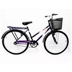 Assistência Técnica e Garantia do produto Bicicleta Aro 26 Modelo Paty C/ Cesta Cor Violeta