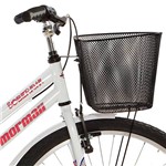 Assistência Técnica e Garantia do produto Bicicleta Aro 26" Soberana FF com Cesta Vermelha e Branca - Mormaii