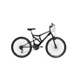 Assistência Técnica e Garantia do produto Bicicleta Aro 26 Suspensão Full Blaze Preto - Ello Bike