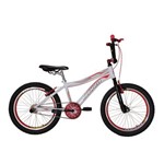 Assistência Técnica e Garantia do produto Bicicleta Athor Aro 20 Max Cross Aluminio Masculino Branca com Kit Vermelho