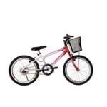 Assistência Técnica e Garantia do produto Bicicleta Athor Aro 20 Mtb S/m Charmy Feminino C/ Cestão - Vermelha