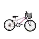 Assistência Técnica e Garantia do produto Bicicleta Athor Aro 20 Mtb S/m Charmy Feminino C/ Cestão - Violeta
