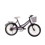 Assistência Técnica e Garantia do produto Bicicleta Athor Aro 20 Nature Feminino com Cestão - Violeta