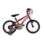 Assistência Técnica e Garantia do produto Bicicleta Athor Aro 16 Baby Girl Feminino com Cestinha Vermelha