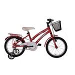 Assistência Técnica e Garantia do produto Bicicleta Athor Aro 16 Bliss Feminino com Cestinha Vermelha