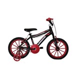 Assistência Técnica e Garantia do produto Bicicleta Athor Aro 16 Max Aluminio Masculino Preta com Kit Vermelho
