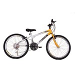 Assistência Técnica e Garantia do produto Bicicleta Athor Aro 24 Mtb 18/m Legacy Masculino Amarela