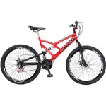 Assistência Técnica e Garantia do produto Bicicleta Colli Bike Full GPS Aro 26 Vermelha