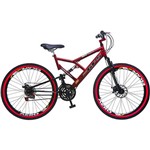 Assistência Técnica e Garantia do produto Bicicleta Colli Bike Full-S GPS Aro 26 Vermelha