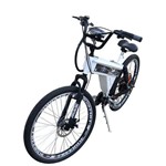 Assistência Técnica e Garantia do produto Bicicleta Elétrica Scooter Brasil 850W Sport MTB Branca (Com Farol e Alarme)