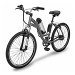 Assistência Técnica e Garantia do produto Bicicleta Elétrica Two Dogs Urbana Aro 26 Slim Cinza