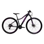 Assistência Técnica e Garantia do produto Bicicleta Feminina OGGI Float 5.0 Aro 29 Shimano 24 Marchas Preto/roxo