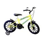 Assistência Técnica e Garantia do produto Bicicleta Infantil Aro 16 Dino Verde Limão/Preto - Ello Bike