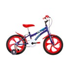 Assistência Técnica e Garantia do produto Bicicleta Infantil Houston NIC Aro 16 Monovelocidade - Azul/Vermelha