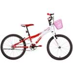Assistência Técnica e Garantia do produto Bicicleta Infantil Houston Nina Aro 20 Monovelocidade - Banco/Vermelho
