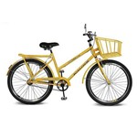 Assistência Técnica e Garantia do produto Bicicleta Kyklos Aro 26 Cargo Speed 4.8 V-Brake Amarelo