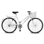 Assistência Técnica e Garantia do produto Bicicleta Kyklos Aro 26 Circular 5.4 Freio Manual com Cesta Branca