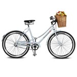 Assistência Técnica e Garantia do produto Bicicleta Kyklos Aro 26 Jolie 2.0 Branco Azulado