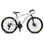 Assistência Técnica e Garantia do produto Bicicleta Kyklos Aro 26 Kivnon 8.5 Freio a Disco A-36 21V Branco/Laranja
